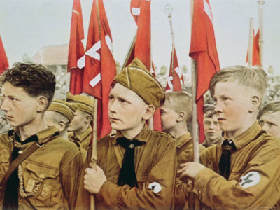 Hitler Youth Parade, Nazi Germany, 1933
