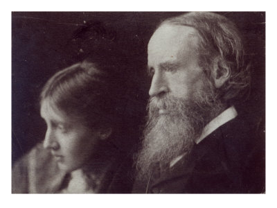 Virginia Woolf and Her Father Sir Leslie Stephen, C.1903