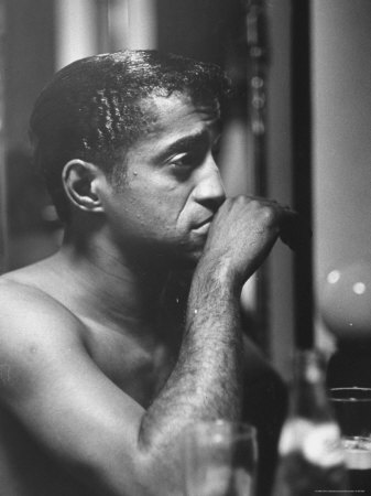 Actor/Singer Sammy Davis Jr. During "Golden Boy" Rehearsal