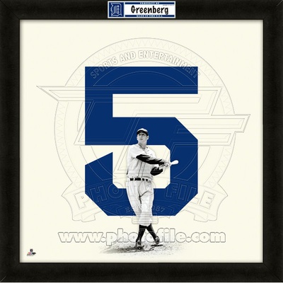 Hank Greenberg, Tigers representation of the player's jersey