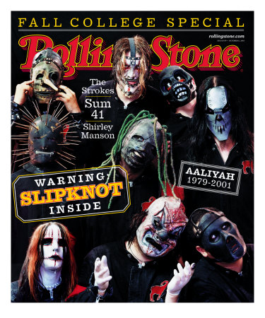 Slipknot, Rolling Stone no. 879, October 2001