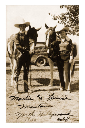 Montie and Louise Montana, 1936