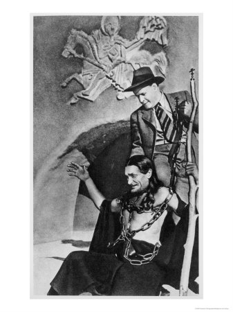 Sergei Eisenstein (1898-1948) and Vsevolod Pudovkin (1893-1953) During Filming of Ivan the Terrible