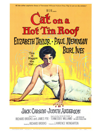 Cat On a Hot Tin Roof, 1958