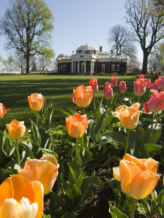 Thomas Jefferson's Monticello, UNESCO World Heritage Site, Virginia, USA