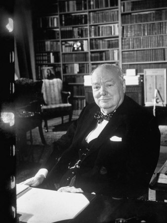 Former P.M., Winston Churchill