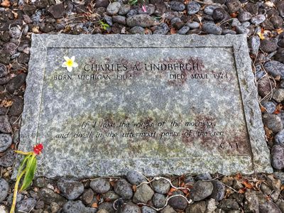 Grave Site of the Famed Aviator, Charles A. Lindbergh