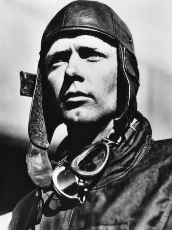 American Pilot Charles Lindbergh, at Mitchell Field in Long Island, New York, 1927
