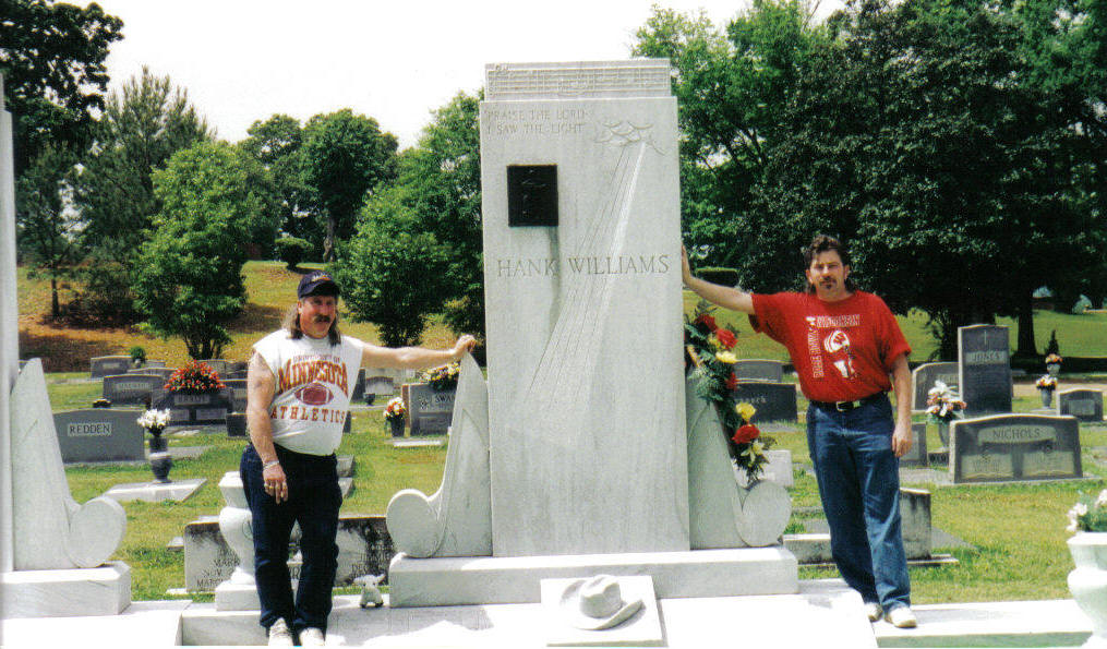 Hank Williams grave