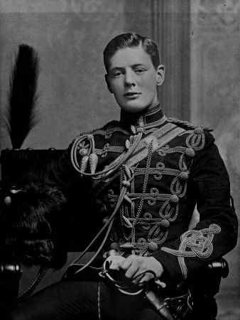 Winston Churchill Serving in British Army