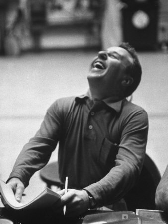 TV Comedian George Goble Laughing