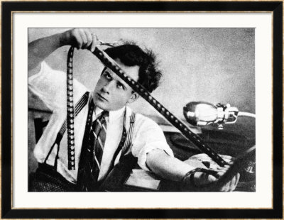 Sergei Eisenstein (1898-1948) Editing the Film "October"