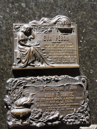 Eva Peron's Grave, Cementerio De La Recoleta, Cemetery in Recoleta, Buenos Aires