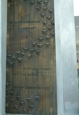 Thomas Burnett Jr. memorial