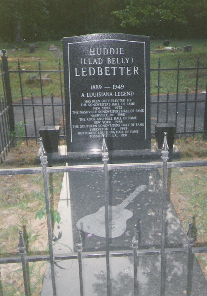 Huddie "lead belly" Ledbetter grave